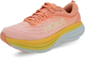 Hoka One Women's Running Shoes, Shell Coral Peach Parfait, 7 US