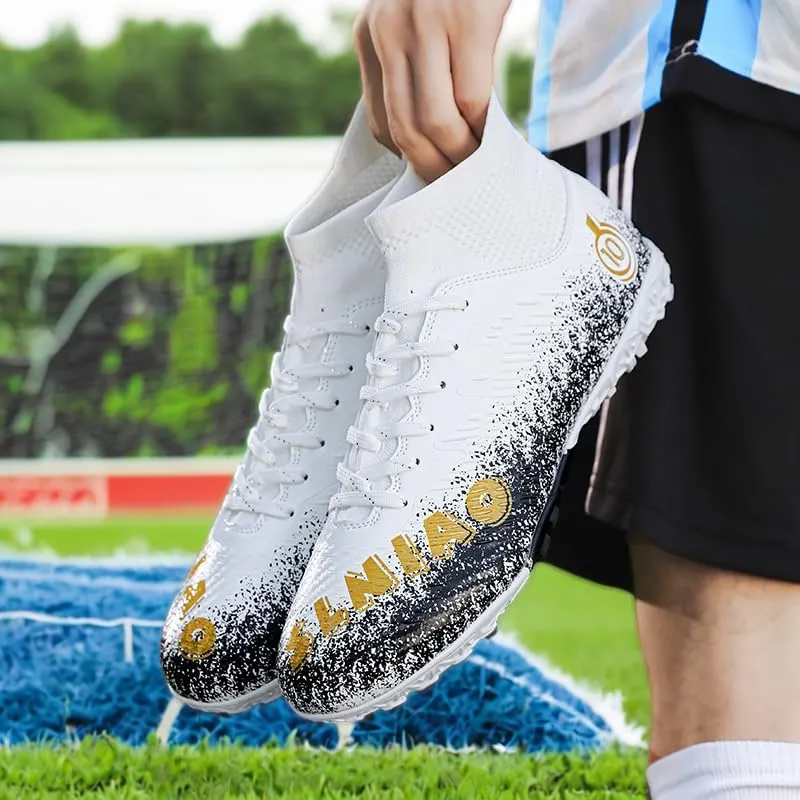 Indoor Turf Soccer Shoes Cleats Mens Soccer Shoes for Boys Football Shoes Kid Futsal Shoes Youth