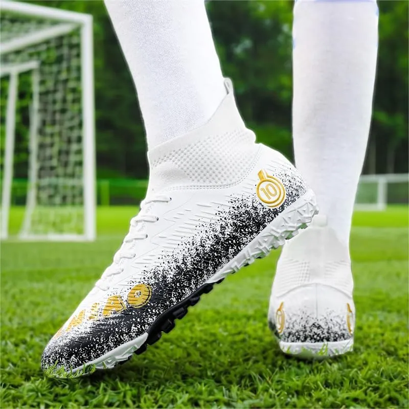 Indoor Turf Soccer Shoes Cleats Mens Soccer Shoes for Boys Football Shoes Kid Futsal Shoes Youth