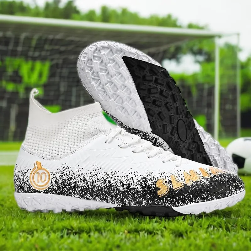 Indoor Turf Soccer Shoes Cleats Mens Soccer Shoes for Boys Football Shoes Kid Futsal Shoes Youth