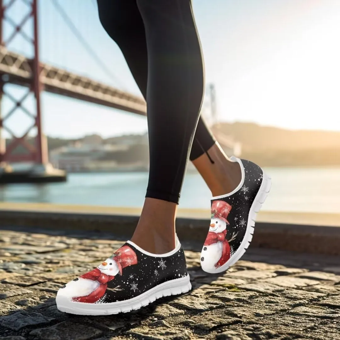 Jeiento Breathable Running Sneaker for Women Ladies Tennis Shoes Comfort Footwear Trainers Mesh Shoes Causal Travel Walking Flat Shoes
