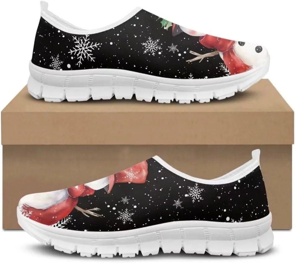 Jeiento Breathable Running Sneaker for Women Ladies Tennis Shoes Comfort Footwear Trainers Mesh Shoes Causal Travel Walking Flat Shoes
