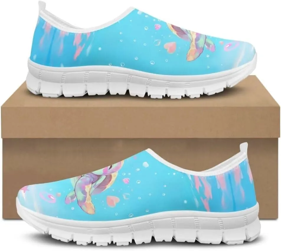Jeiento Womens Casual Shoes Slip-On Loafers Soft Shoes Travel Jogging Shoes Ladies Comfort Footwear Trainers Workout Flat Shoes