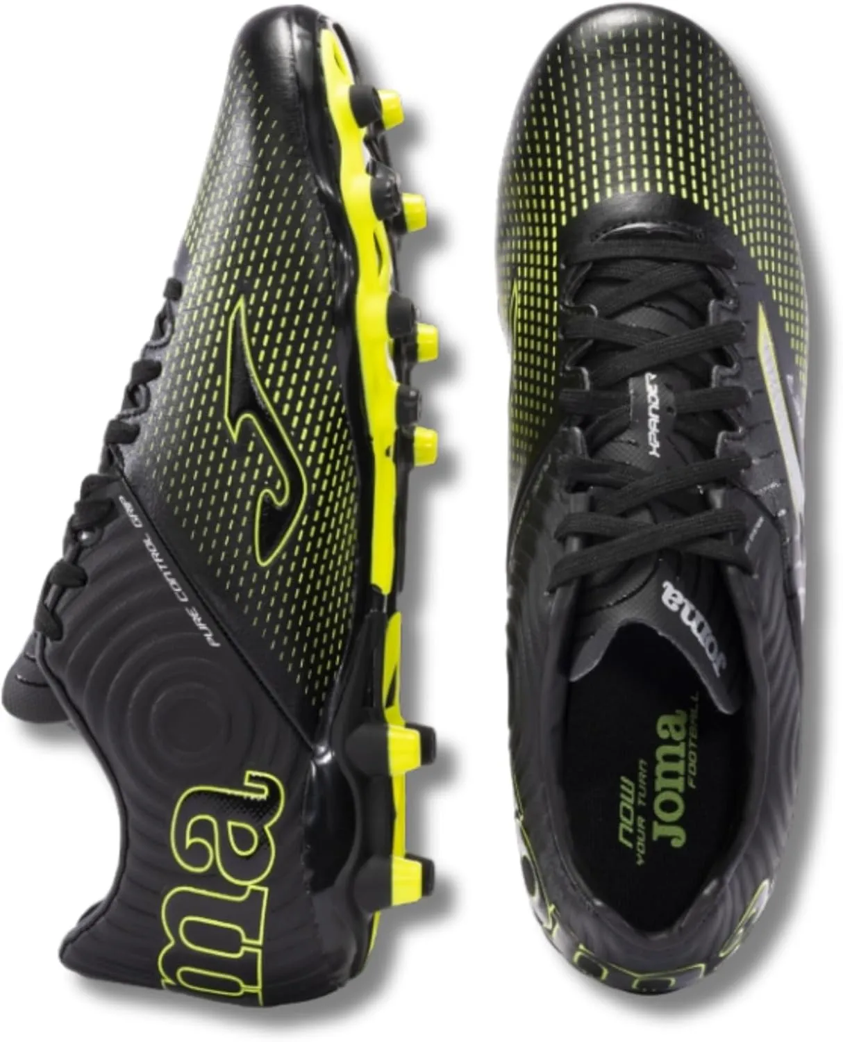 Joma Soccer Cleats Xpander FG, 6.5-10.5 US  Precision Control for Firm Ground, Lightweight Microfiber