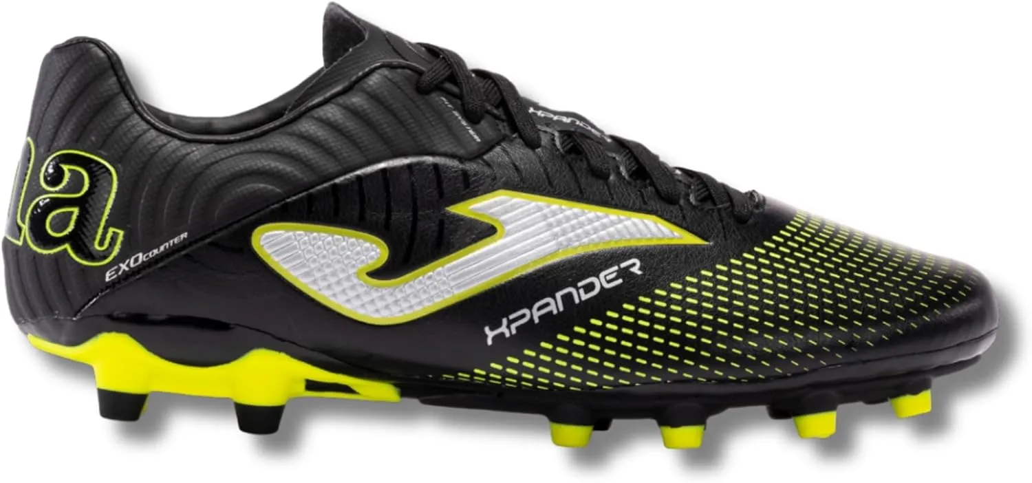 Joma Soccer Cleats Xpander FG, 6.5-10.5 US  Precision Control for Firm Ground, Lightweight Microfiber