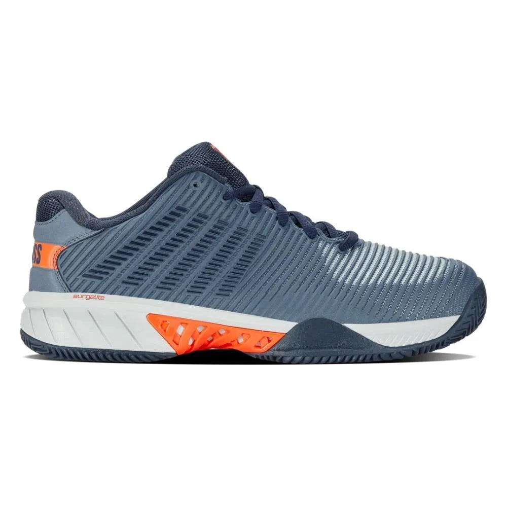 K-Swiss Hypercourt Express 2 Clay Men's Tennis Shoe (Blue/Orange)