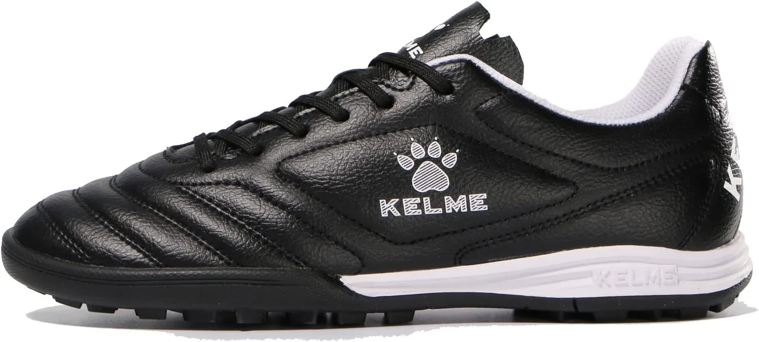 KELME Men's Soccer Shoes Arch Support Cleats Professional Futsal Sneaker Breathable Athletic Football Boots for Outdoor Indoor TF