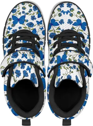 Kid Girls Boys Sneakers Lightweight Strap Athletic Running Shoes with Soft Soled, Casual Quicksteps Low Top Sneaker