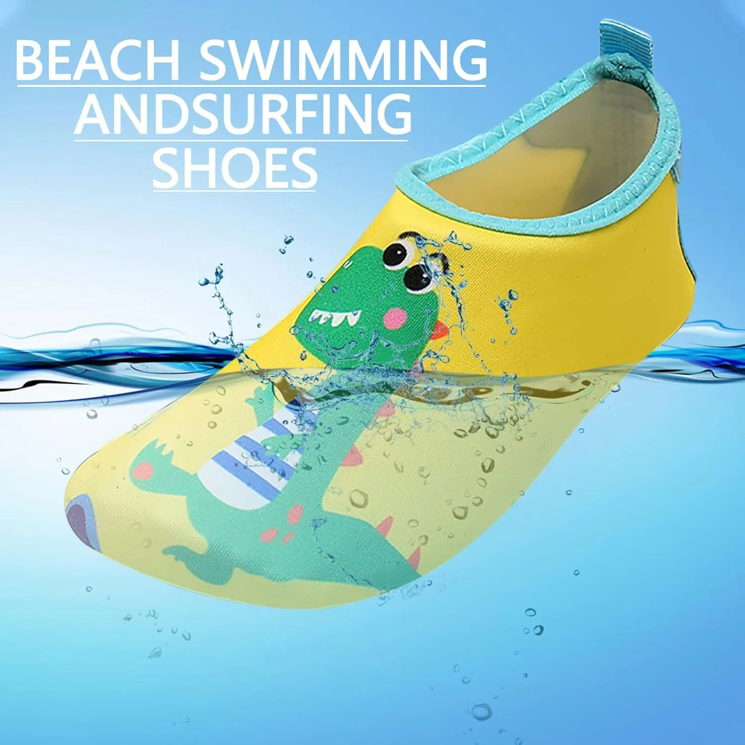 Kid Shoe Toddler Boy Quick Shoes Outdoor Animal Socks Children Beach Swimming Kids Cartoon Socks Boys Shoes 8
