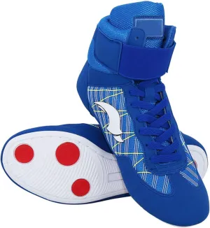 Kids Boxing Shoes High Top Wrestling Training Wrestling Shoes Boys Competition Training Shoes Youth Shoes