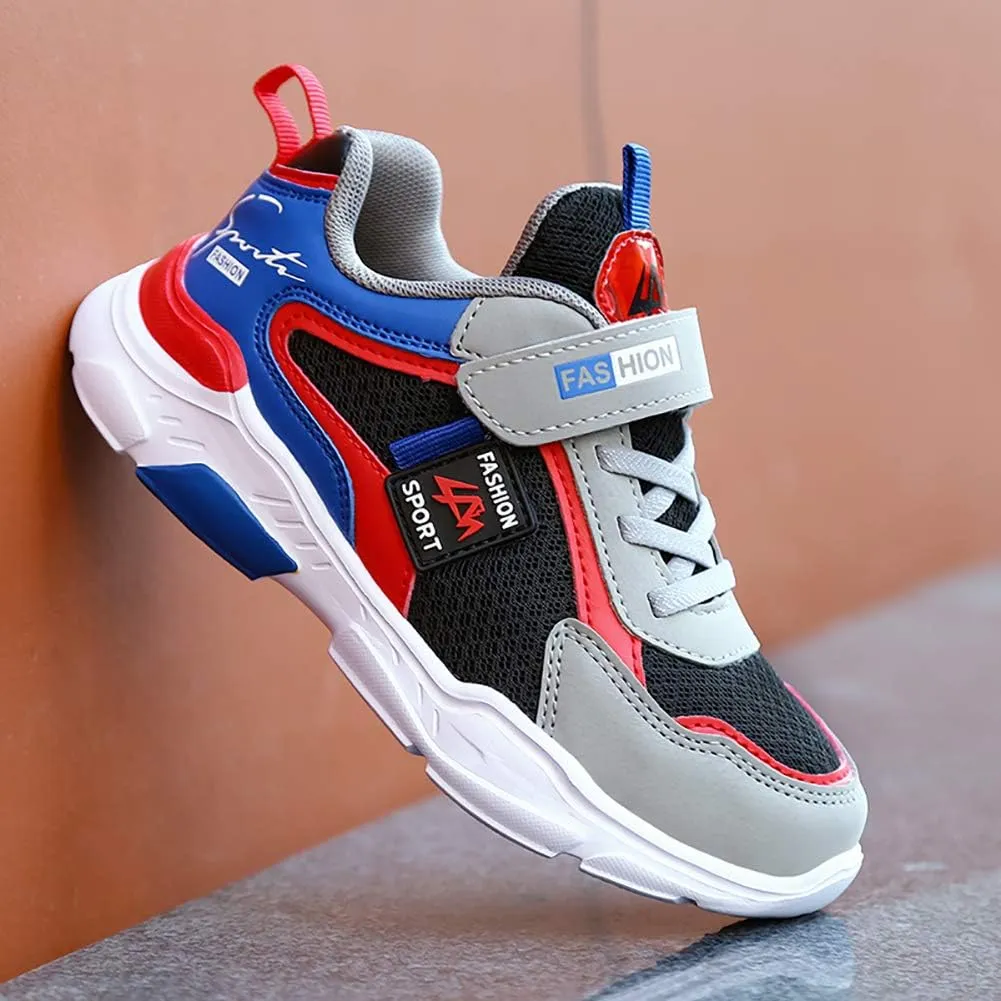 Kids Breathable Mesh Sneakers Casual Lightweight Sports Running Shoes for Boys Girls