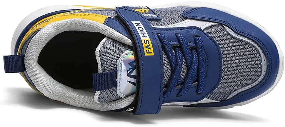 Kids Breathable Mesh Sneakers Casual Lightweight Sports Running Shoes for Boys Girls