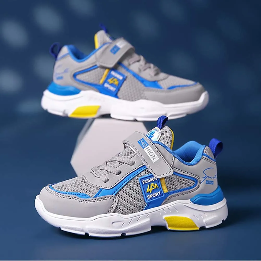 Kids Breathable Mesh Sneakers Casual Lightweight Sports Running Shoes for Boys Girls