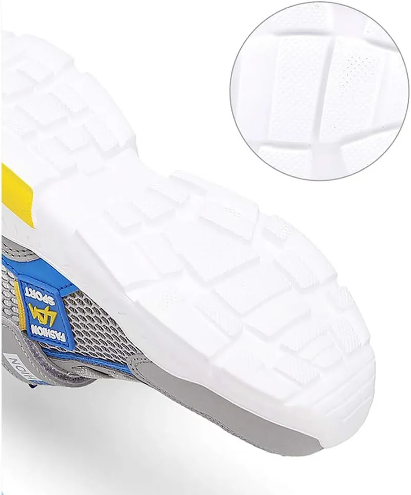 Kids Breathable Mesh Sneakers Casual Lightweight Sports Running Shoes for Boys Girls