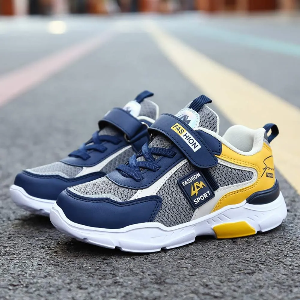 Kids Breathable Mesh Sneakers Casual Lightweight Sports Running Shoes for Boys Girls