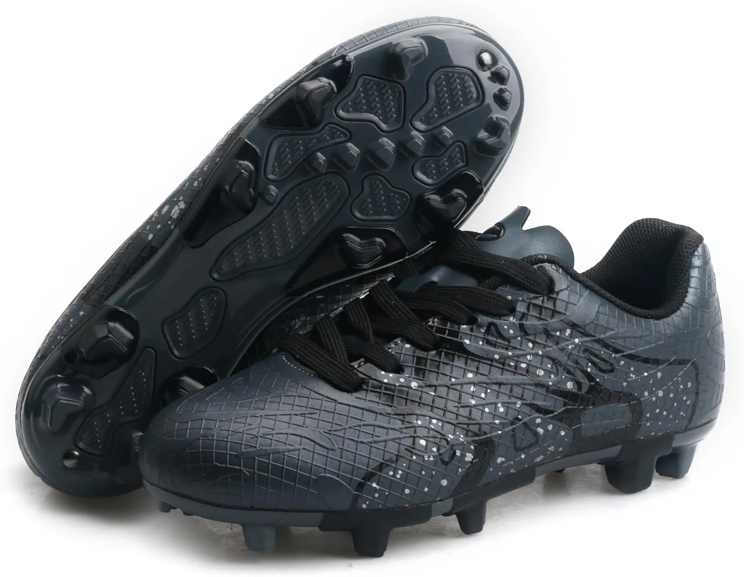 Kids Soccer Cleats Outdoor FG/AG Football Shoes Firm/Artificial Ground Little/Big Boys Girls