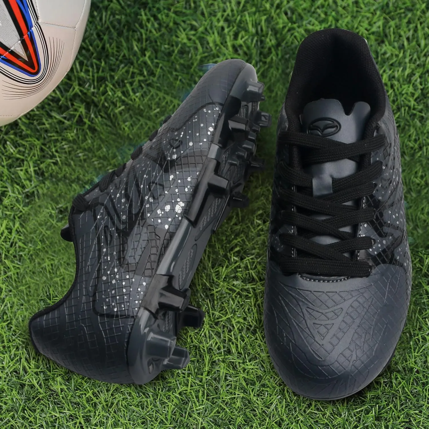 Kids Soccer Cleats Outdoor FG/AG Football Shoes Firm/Artificial Ground Little/Big Boys Girls