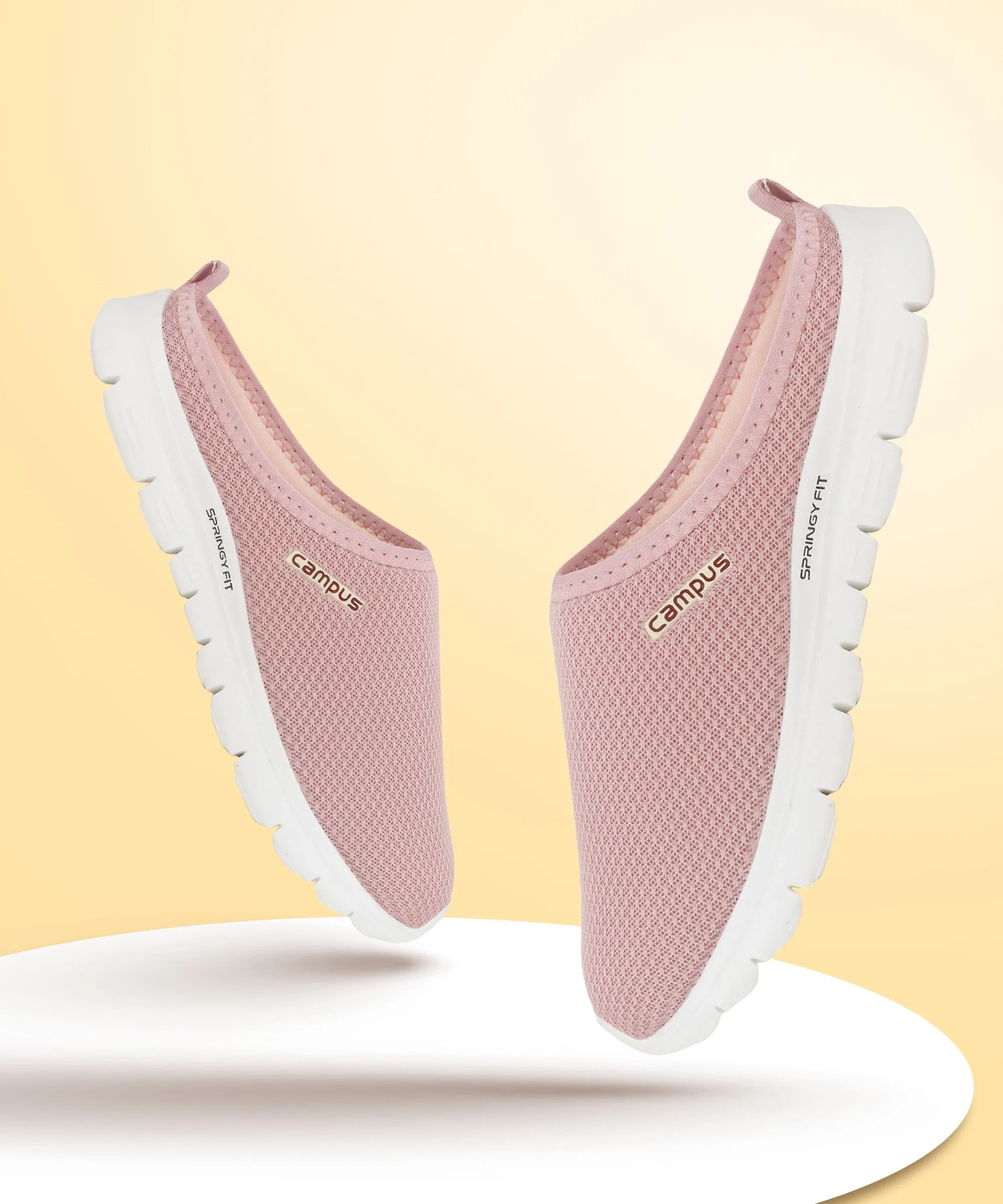 KIM Pink Women's Walking Shoes