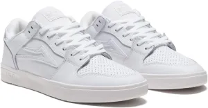 Lakai Telford Low, Skate Shoes, White Leather, 10.5