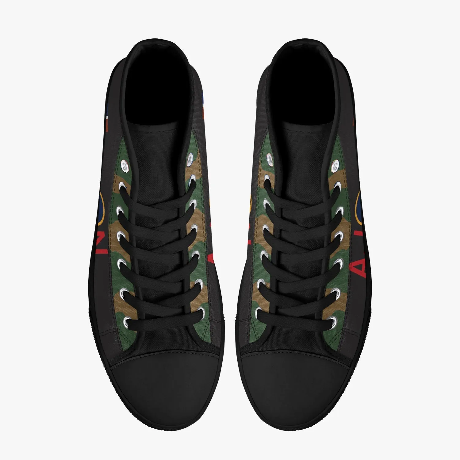 Lancaster "AJ-N"  High Top Canvas Shoes