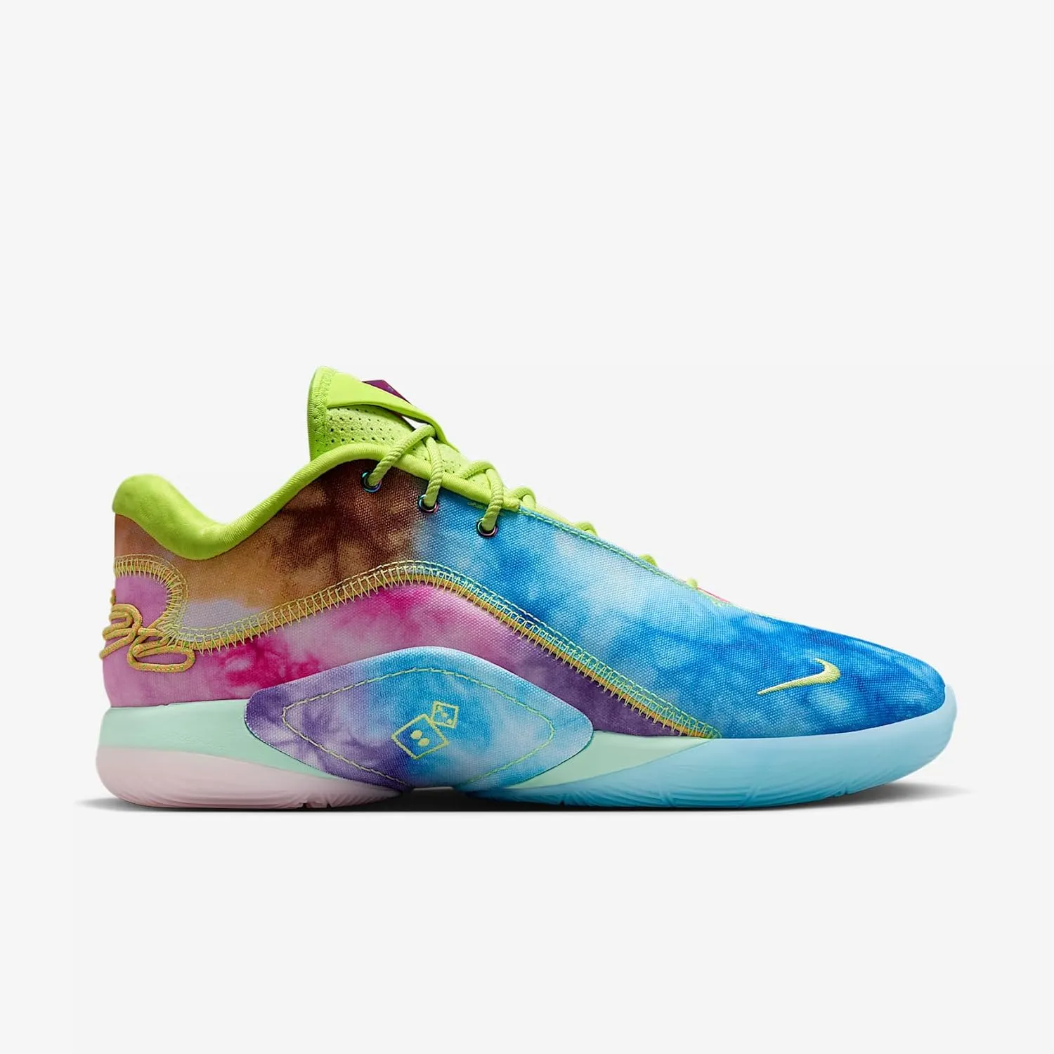 Lebron XXII What The Currency Basketball Shoes (HV8080-300, Mint Foam/Light Lemon Twist/Aquarius Blue/Cerise)
