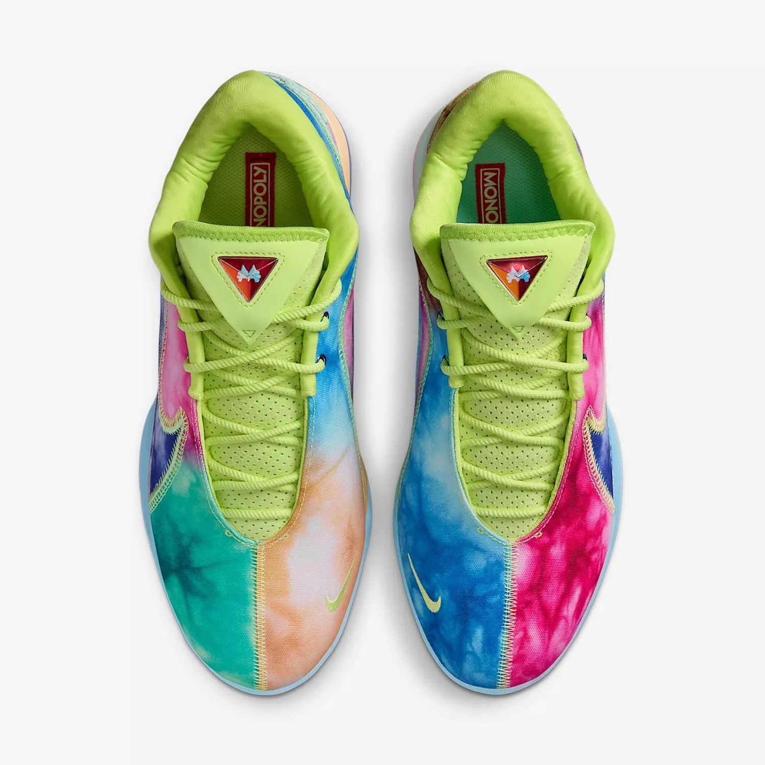 Lebron XXII What The Currency Basketball Shoes (HV8080-300, Mint Foam/Light Lemon Twist/Aquarius Blue/Cerise)