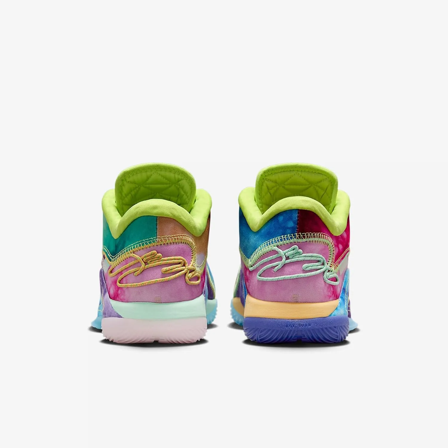 Lebron XXII What The Currency Basketball Shoes (HV8080-300, Mint Foam/Light Lemon Twist/Aquarius Blue/Cerise)