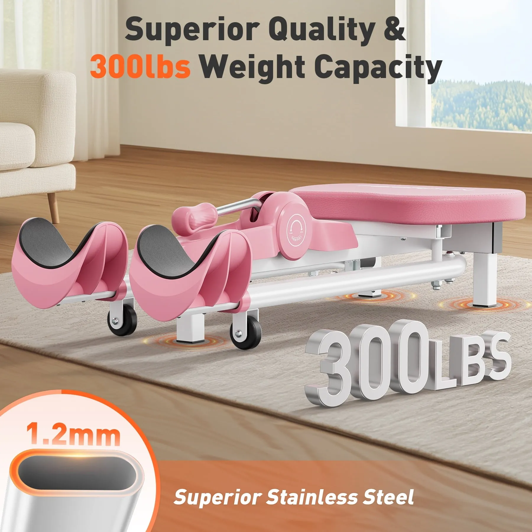 Leg Stretch Machine for Flexibility Training, Perfect for Full Splits, Yoga, Dance, and Stretching Workouts