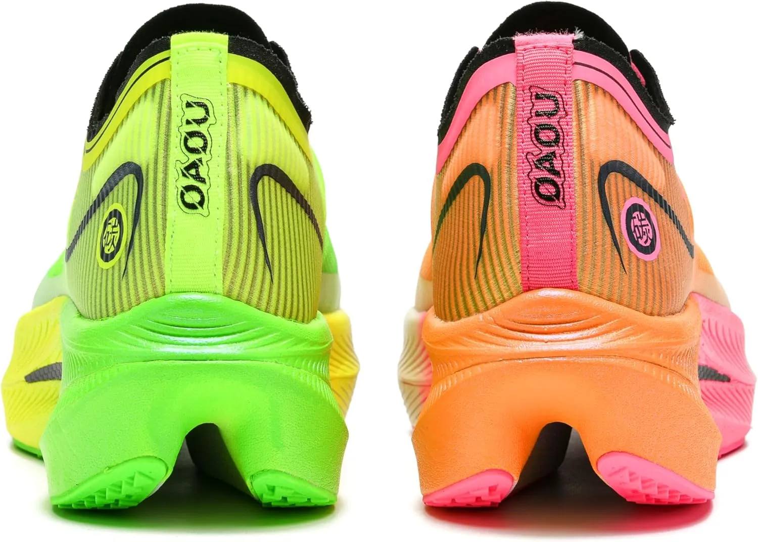 Leisure Exercise Jogging Breathable mesh Full Palm Carbon Plate Running Shoes, Lightweight Cushioning Racing Training Sports Shoes for Men and Women