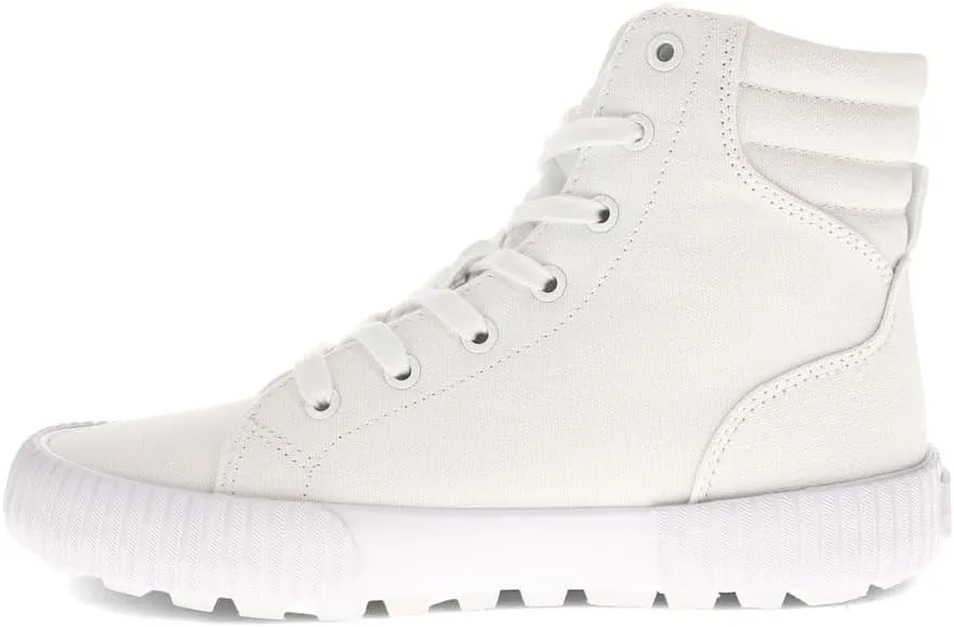 Levi's Womens Olivia CVS Mono Casual Lace Up Hightop Sneaker Shoe