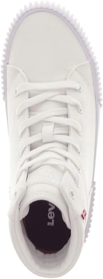 Levi's Womens Olivia CVS Mono Casual Lace Up Hightop Sneaker Shoe