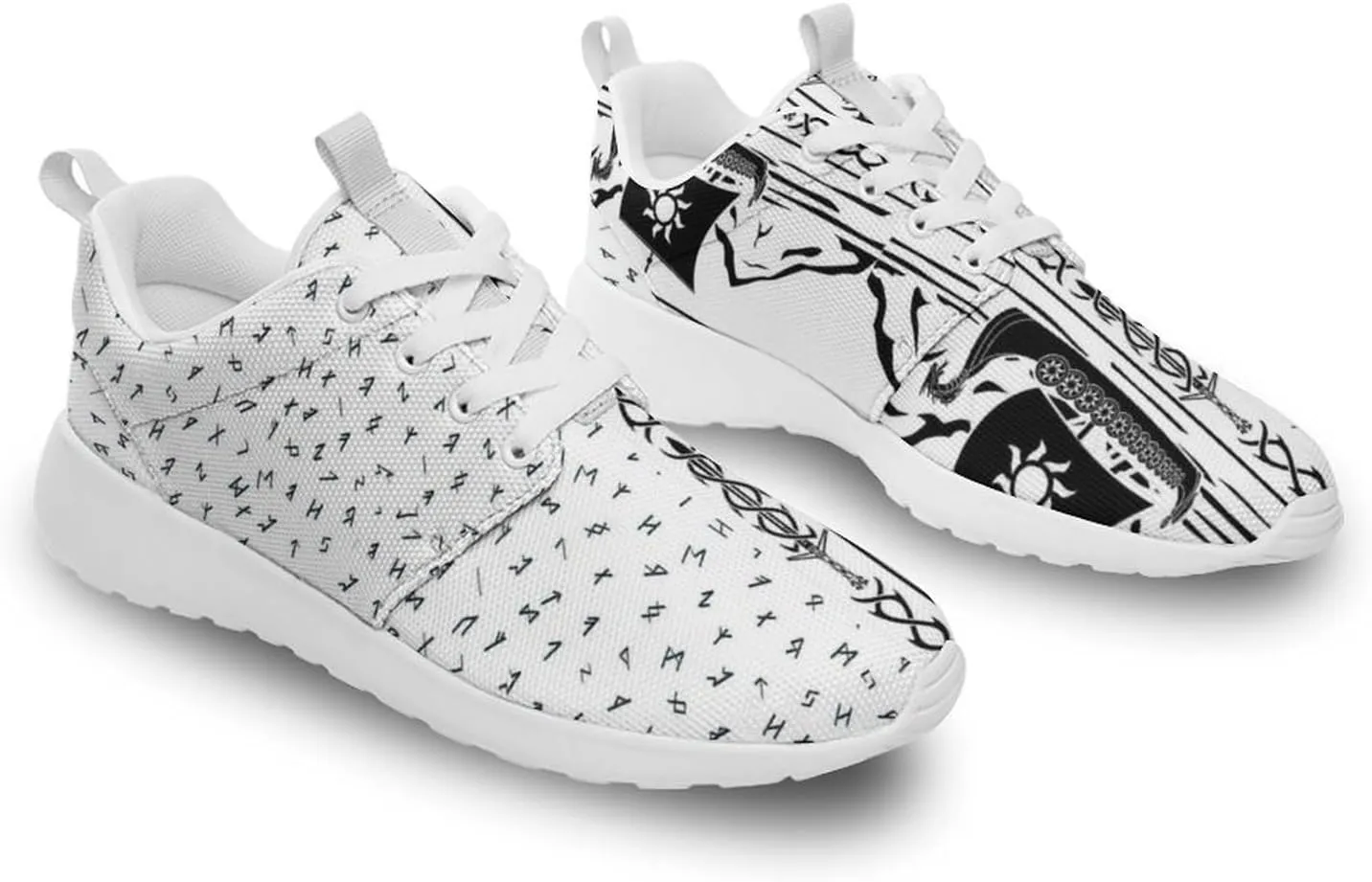 Lightweight Breathable Mesh Trendy Trail Running Shoes for Women Men, Comfortable Trekking Trainer Footwear Leisure Sports Athletics Fitness Gym Excursion Sneaker