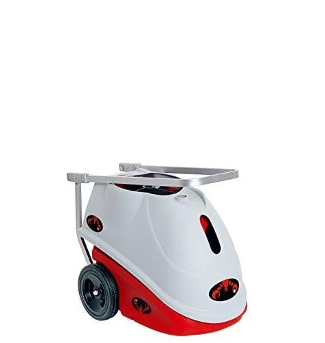 Lobster Sports – Elite Liberty Tennis Ball Machine – Smaller Battery Operated – Lightweight – Full-Featured Tennis Ball Hopper – Random Oscillation – Battery Charger Included – Optional Accessories