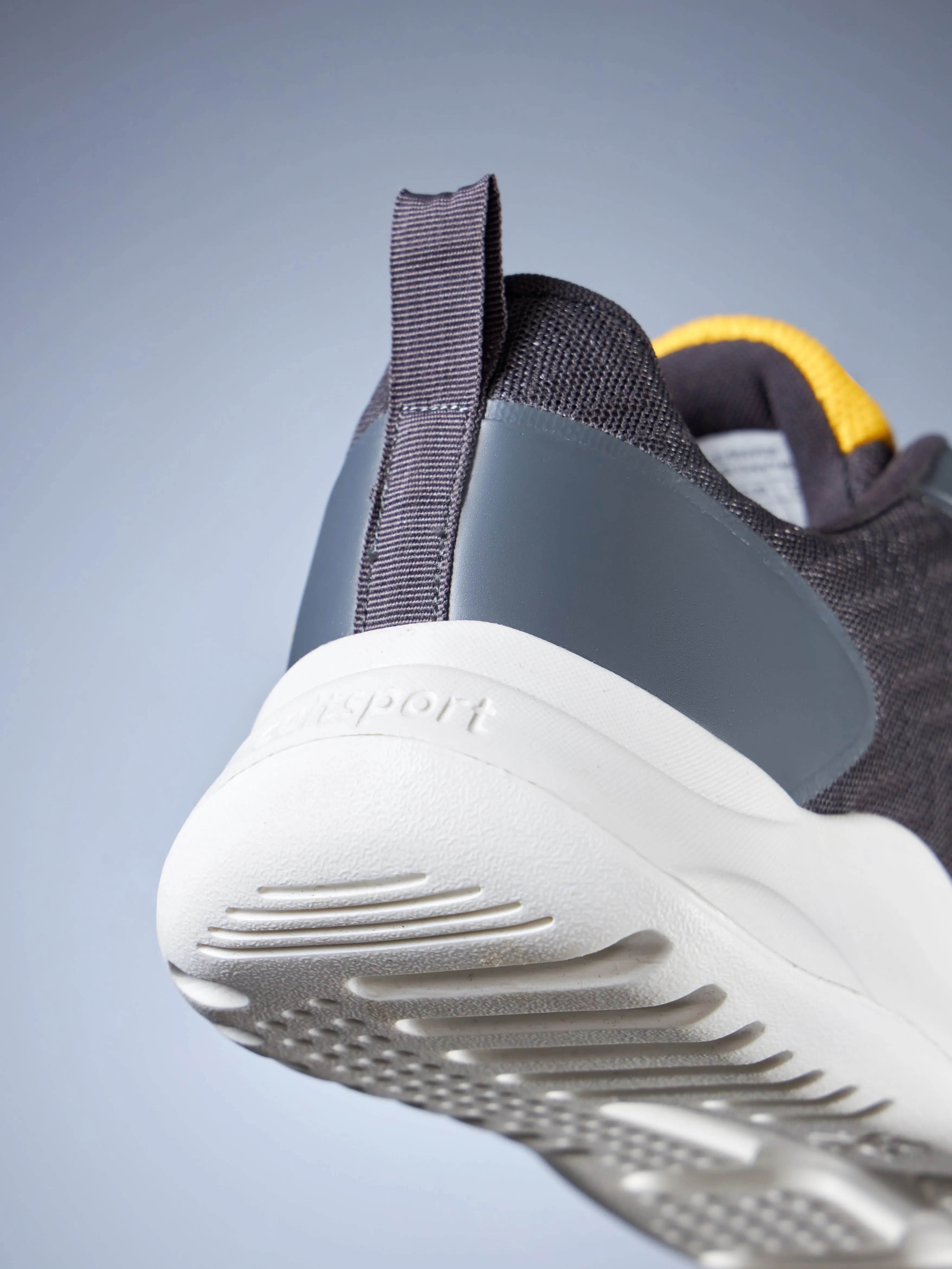 Lope Men Running Shoes - Grey/Yellow