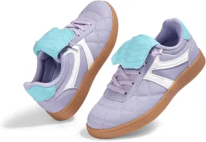 LUCKY STEP Unisex-Child Casual Sneakers Fashion Lightweight Walking Shoes Classic Retro Athletic Sneaker for Little Kids