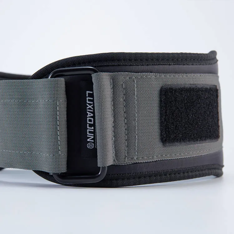 LUXIAOJUN Nylon 5" Weightlifting Belt