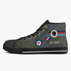 Macchi "A7-047" High Top Canvas Shoes (Camo)