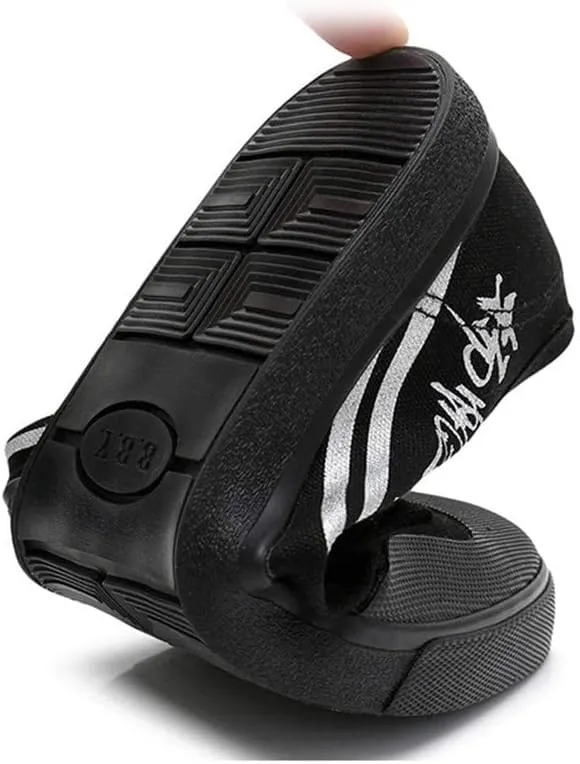 Martial Arts Sneakers, Breathable Canvas Taekwondo Shoes Rubber Sole Kung Fu Taichi Lightweight Training Shoes Unisex