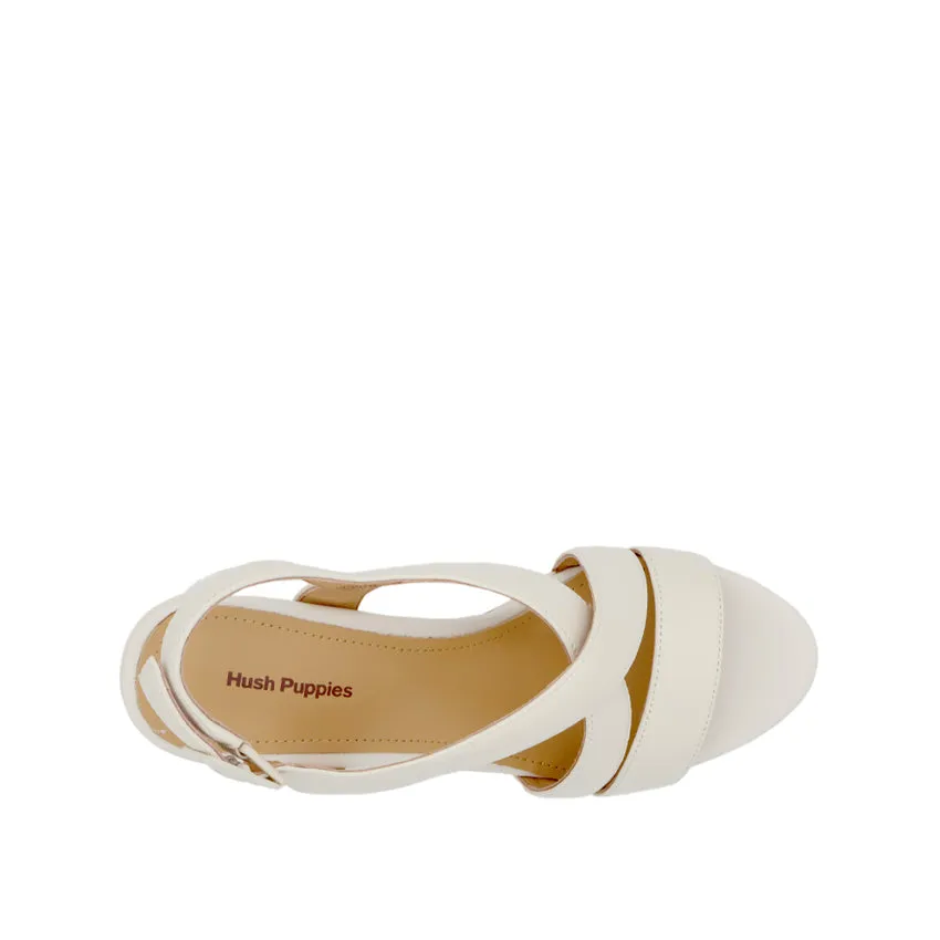 Megan Backstrap Women's Sandals - Taupe Leather
