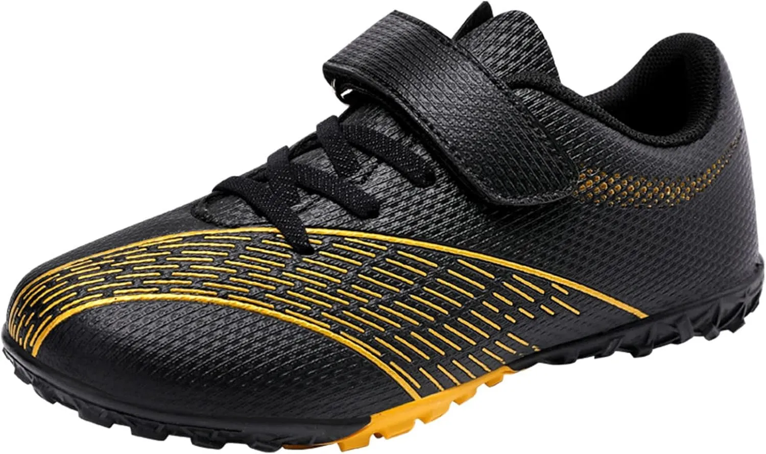 Meidiastra Boys Girls Soccer Shoes FG/TF Teenager Soccer Athletic Training Shoes Indoor Outdoor Cleats Spikes Soccer Football Shoes