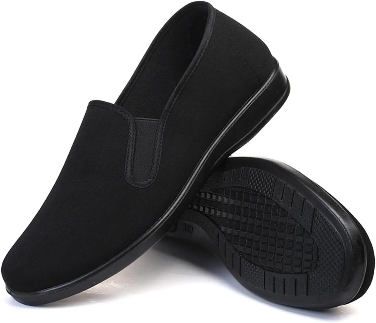 Men Slip on Walking Shoes Comfort Memory Foam Breathable Mesh Fashion Sneakers Non Slip Indoor Outdoor Training Gym Shoes Wide Width