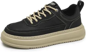 Men's Casual Shoes Dress Sneakers Leather Sneakers for Men Skate Shoes Tenis de Moda para Hombre