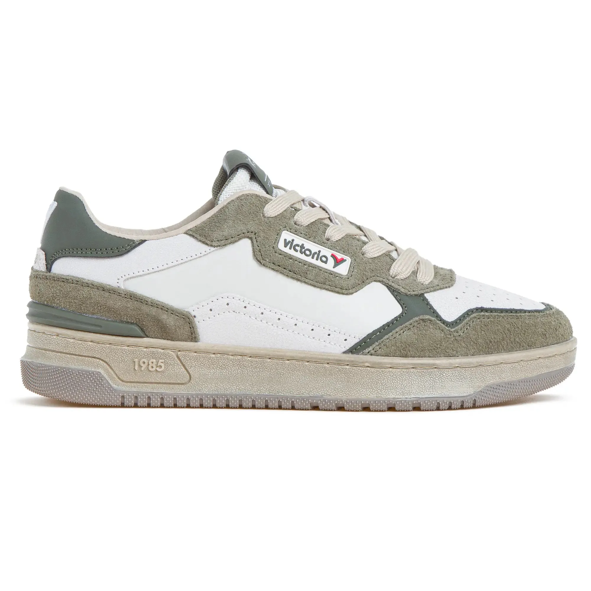 Men's Court - White/Khaki