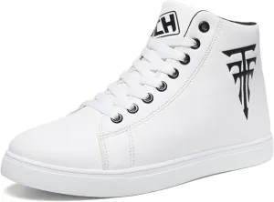 Men's Fashion Sneakers High Top Skate Shoes Stylish Casual Comfort Hip Hop Shoes