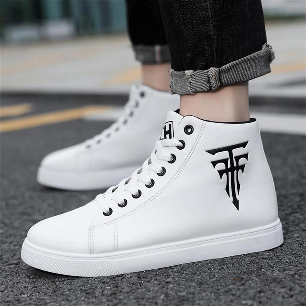 Men's Fashion Sneakers High Top Skate Shoes Stylish Casual Comfort Hip Hop Shoes