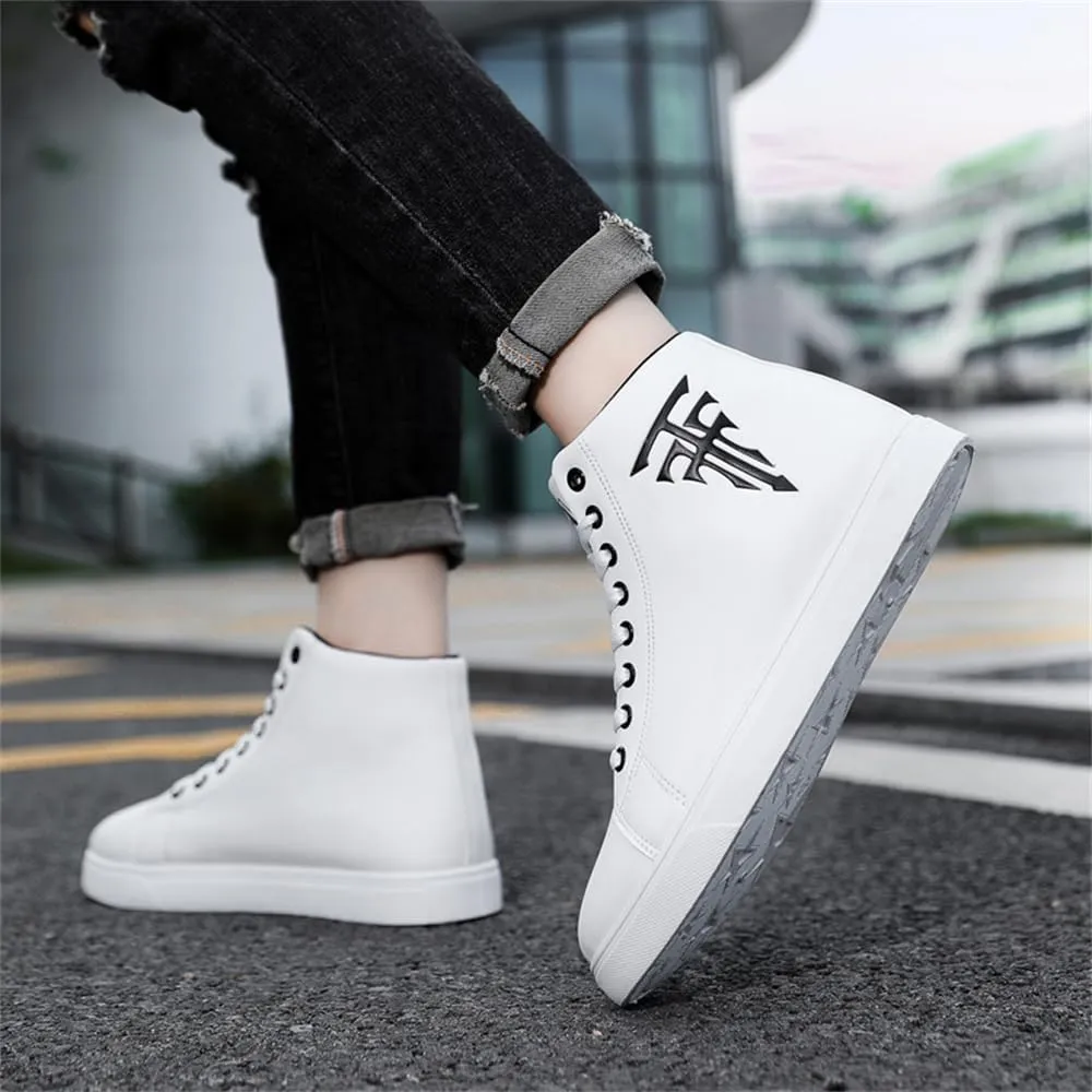 Men's Fashion Sneakers High Top Skate Shoes Stylish Casual Comfort Hip Hop Shoes
