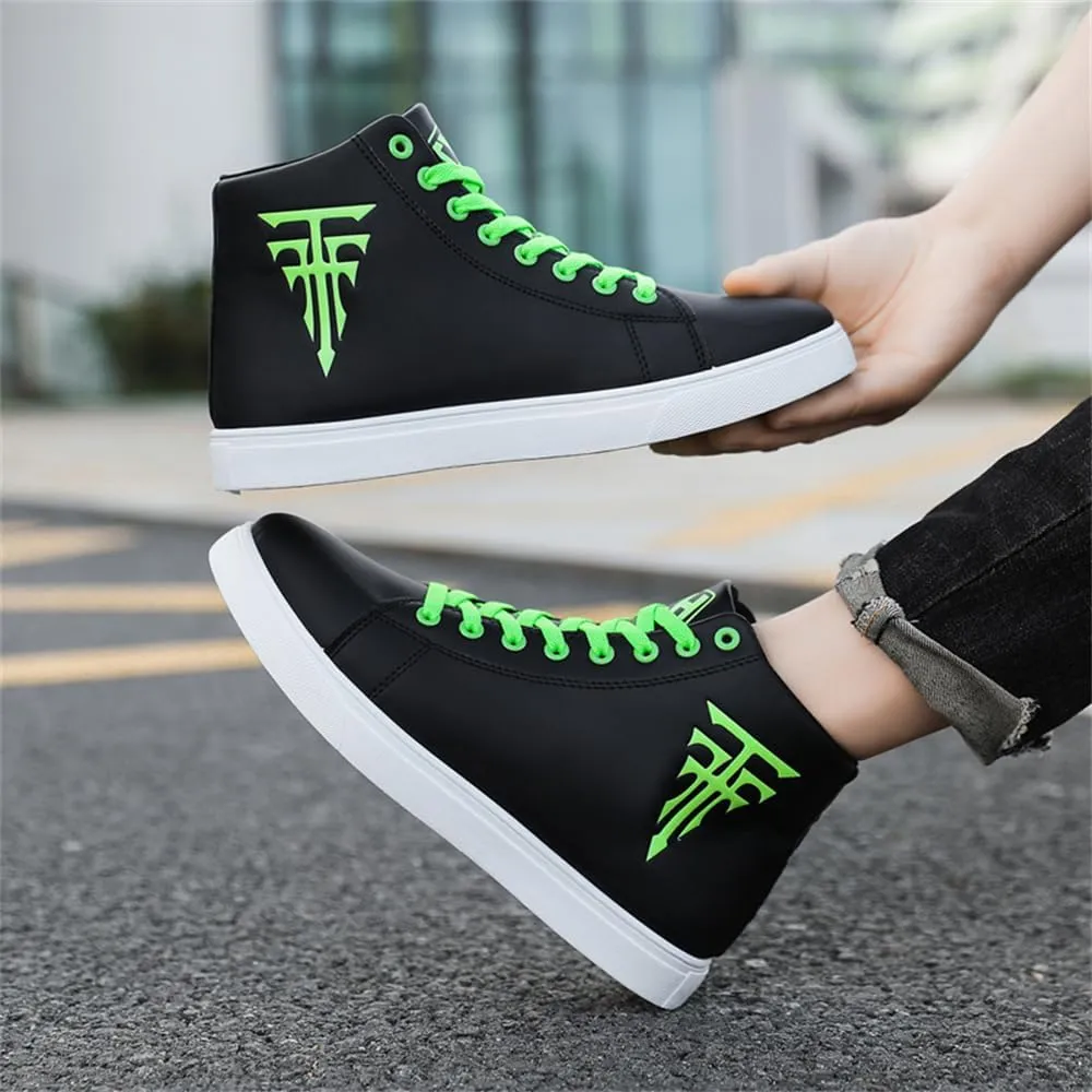 Men's Fashion Sneakers High Top Skate Shoes Stylish Casual Comfort Hip Hop Shoes