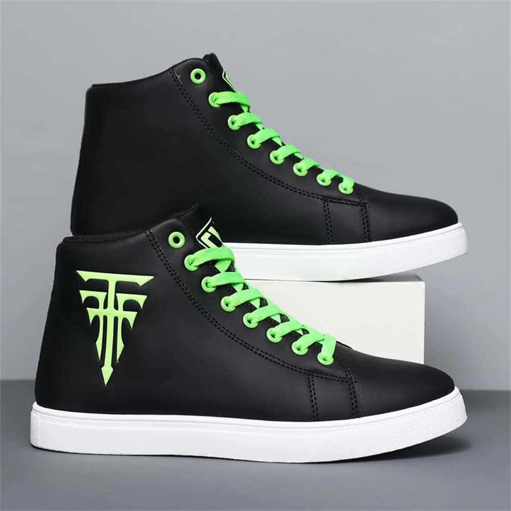 Men's Fashion Sneakers High Top Skate Shoes Stylish Casual Comfort Hip Hop Shoes