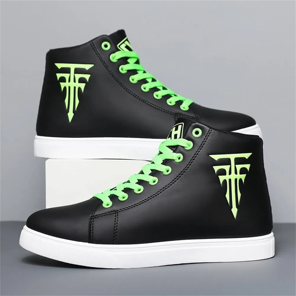 Men's Fashion Sneakers High Top Skate Shoes Stylish Casual Comfort Hip Hop Shoes