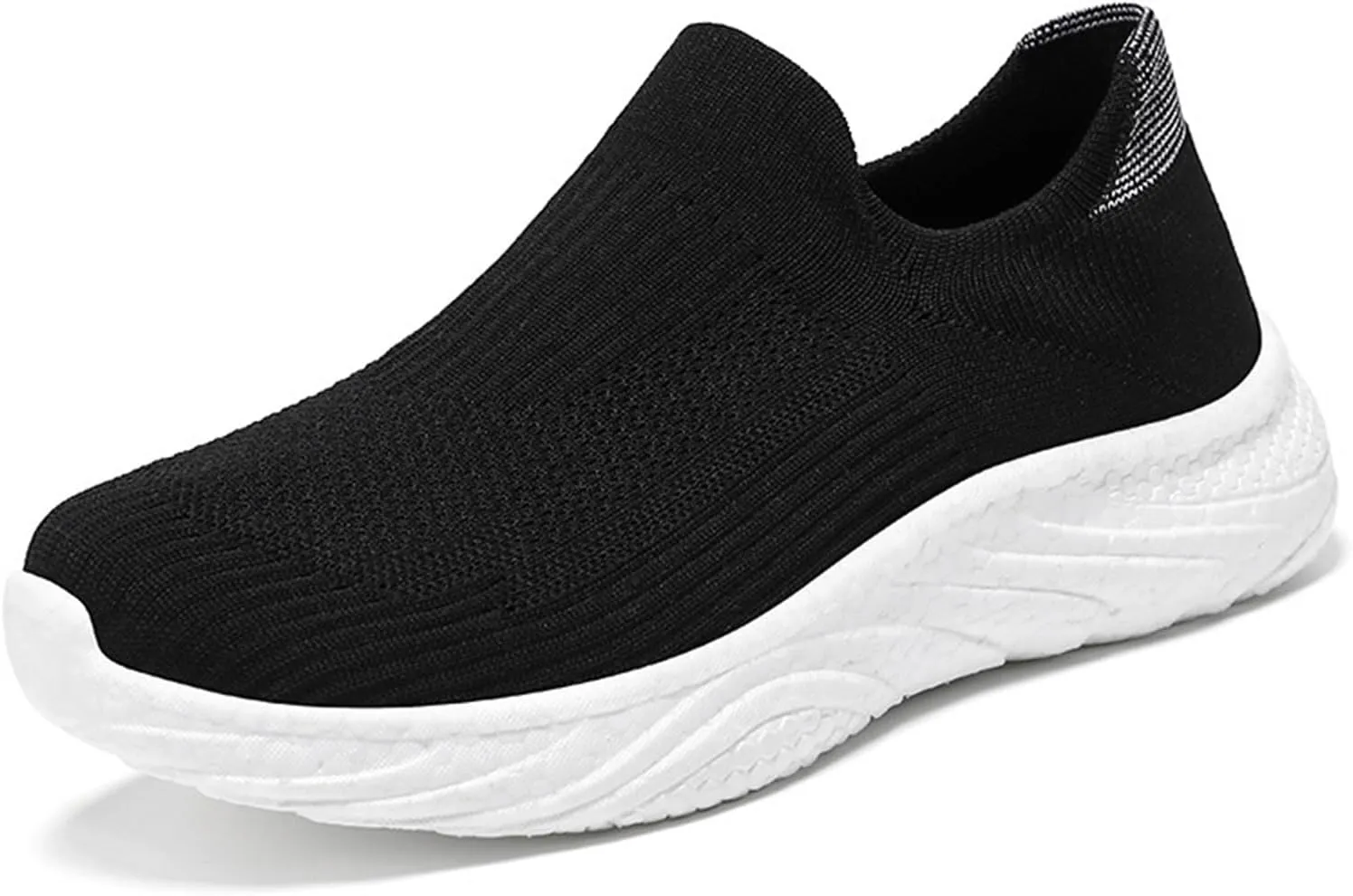 Men's Running Shoes Fashion Breathable Sneakers Mesh Soft Sole Casual Athletic Lightweight